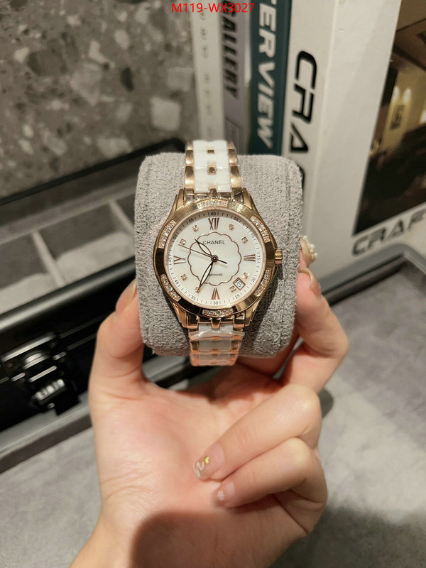 Watch(4A)-Chanel the best designer ID: WX3027 $: 119USD