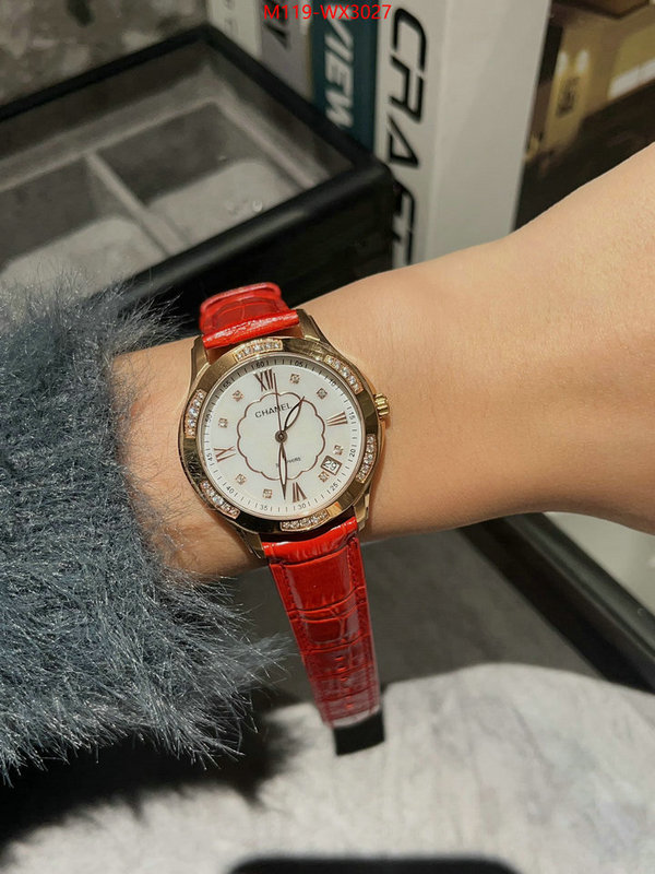Watch(4A)-Chanel the best designer ID: WX3027 $: 119USD