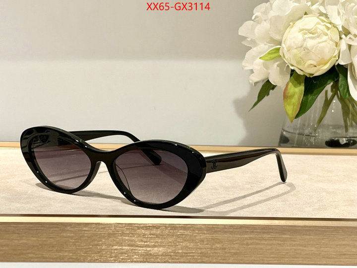 Glasses-Chanel buy luxury 2024 ID: GX3114 $: 65USD