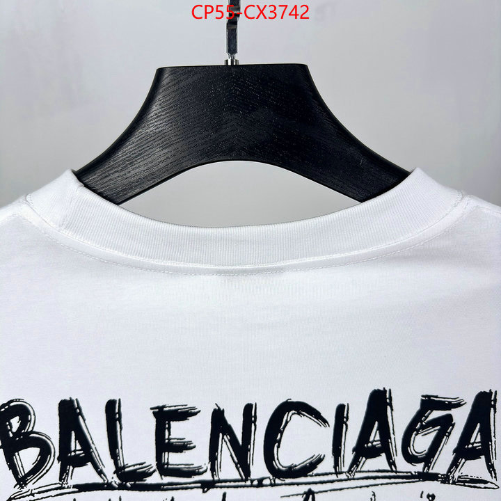 Clothing-Balenciaga outlet sale store ID: CX3742 $: 55USD