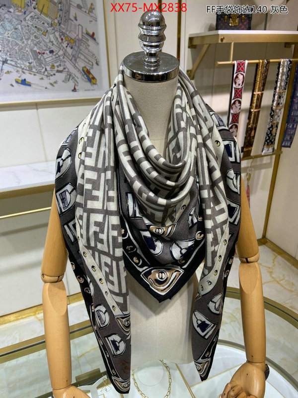 Scarf-Fendi website to buy replica ID: MX2838 $: 75USD