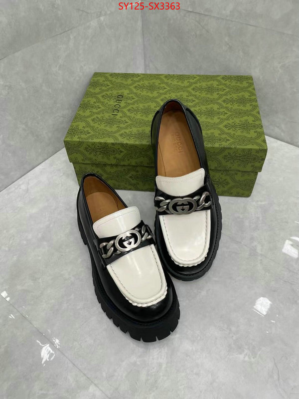 Women Shoes-Gucci the quality replica ID: SX3363 $: 125USD