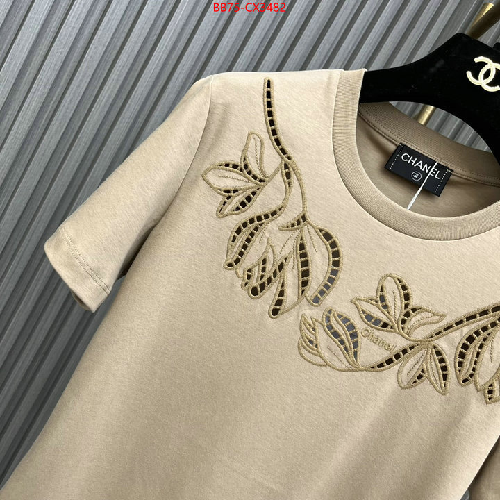 Clothing-Chanel the online shopping ID: CX3482 $: 75USD