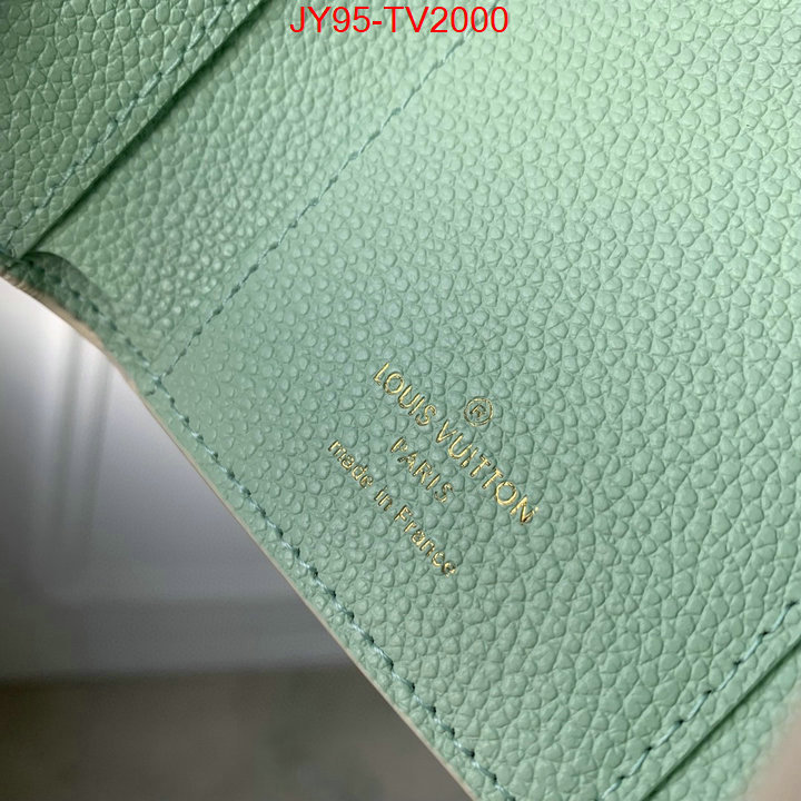 LV Bags(TOP)-Wallet 1:1 replica ID: TV2000 $: 95USD,