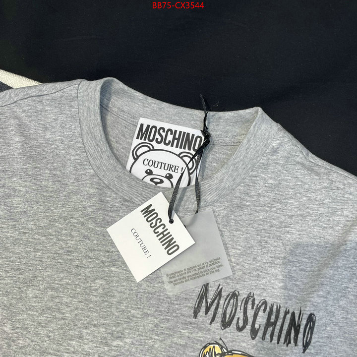 Clothing-Moschino aaaaa quality replica ID: CX3544 $: 75USD