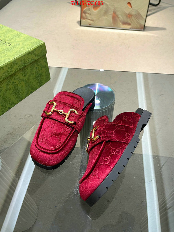 Women Shoes-Gucci the best quality replica ID: SX3685 $: 115USD