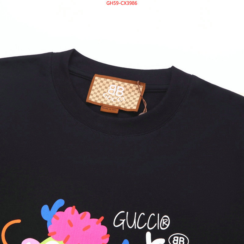 Clothing-Gucci what are the best replica ID: CX3986 $: 59USD