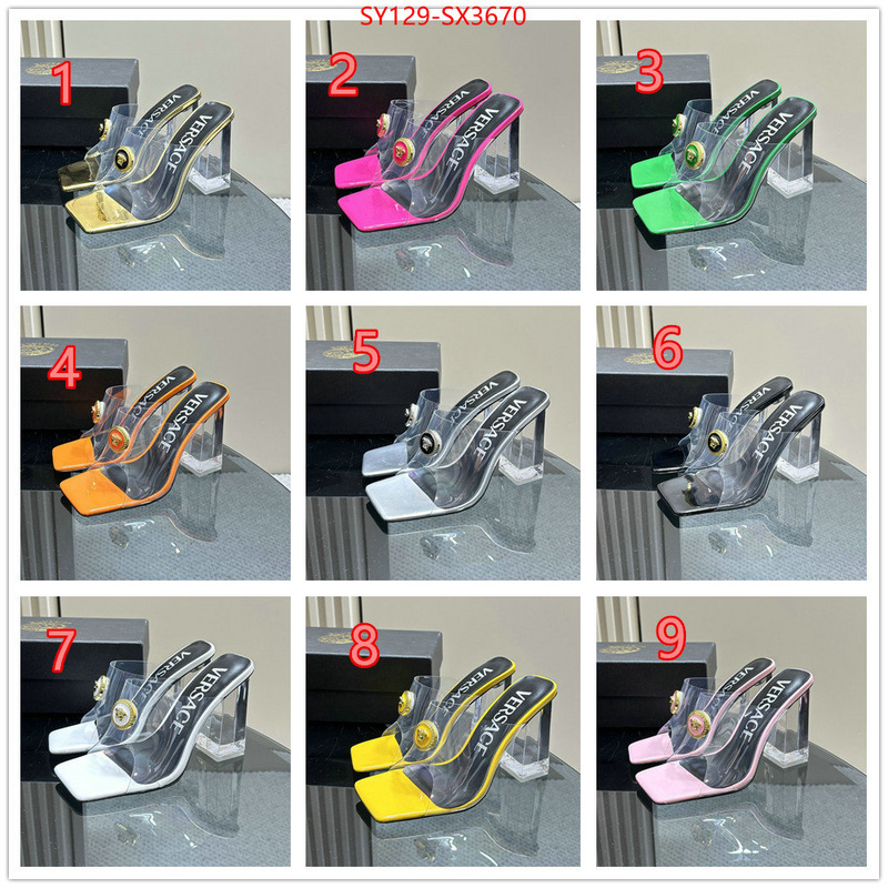 Women Shoes-Versace 7 star collection ID: SX3670 $: 129USD