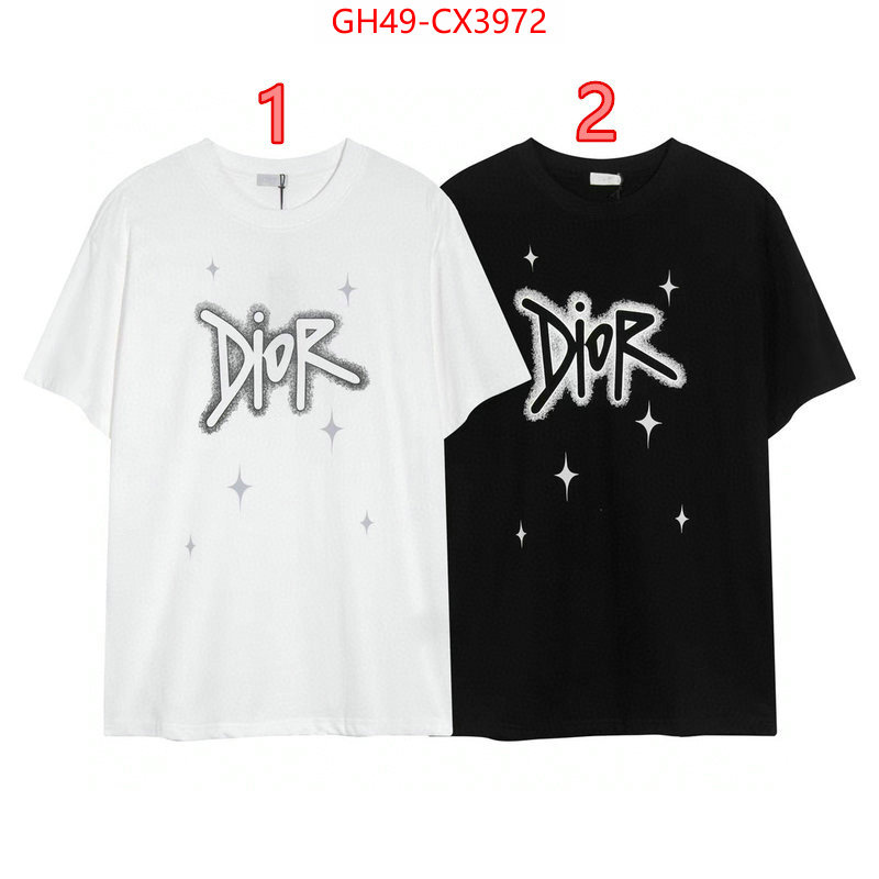 Clothing-Dior top quality ID: CX3972 $: 49USD