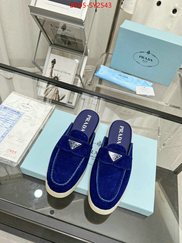 Men shoes-Prada the highest quality fake ID: SY2543 $: 95USD