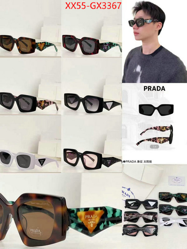 Glasses-Prada what best designer replicas ID: GX3367 $: 55USD