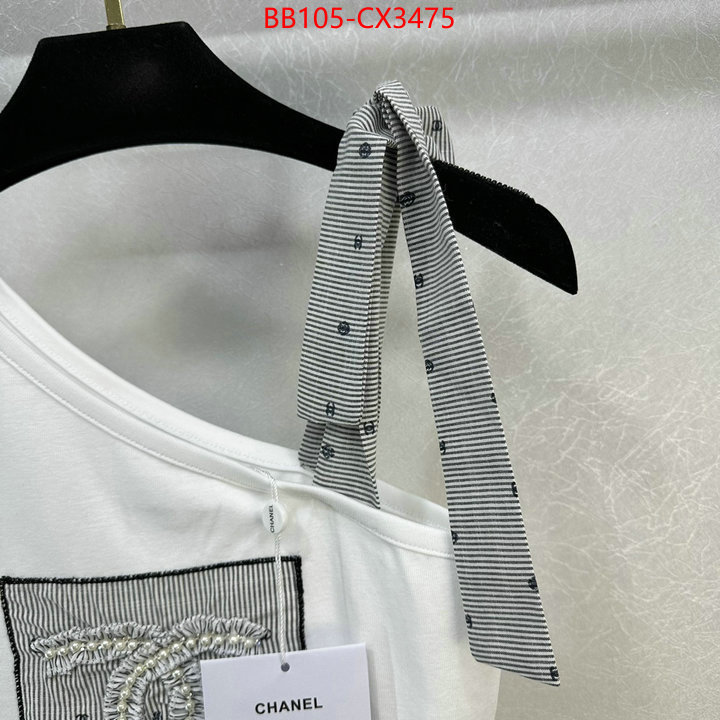 Clothing-Chanel find replica ID: CX3475 $: 105USD