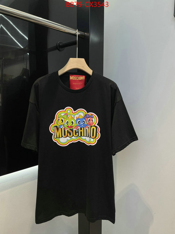 Clothing-Moschino where to buy fakes ID: CX3543 $: 79USD