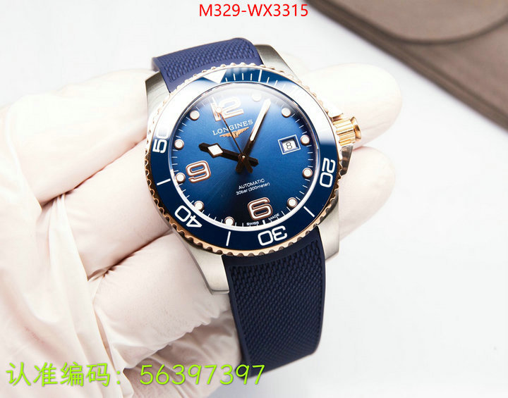 Watch(TOP)-Longines top 1:1 replica ID: WX3315 $: 329USD