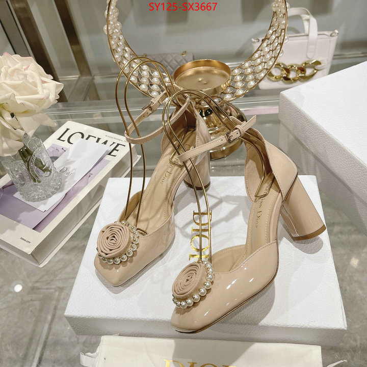 Women Shoes-Dior how to find replica shop ID: SX3667 $: 125USD