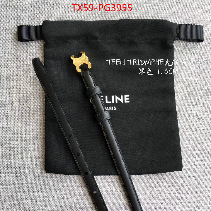 Belts-CELINE supplier in china ID: PG3955 $: 59USD