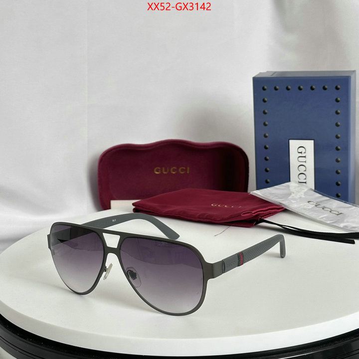 Glasses-Gucci how to buy replica shop ID: GX3142 $: 52USD