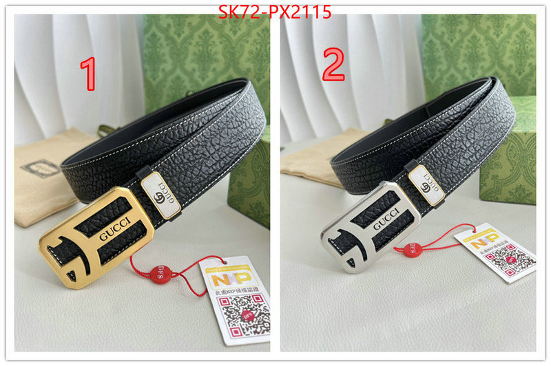 Belts-Gucci 2024 luxury replicas ID: PX2115 $: 72USD