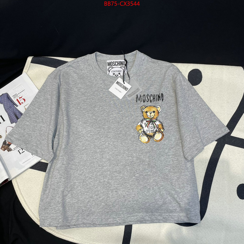 Clothing-Moschino aaaaa quality replica ID: CX3544 $: 75USD