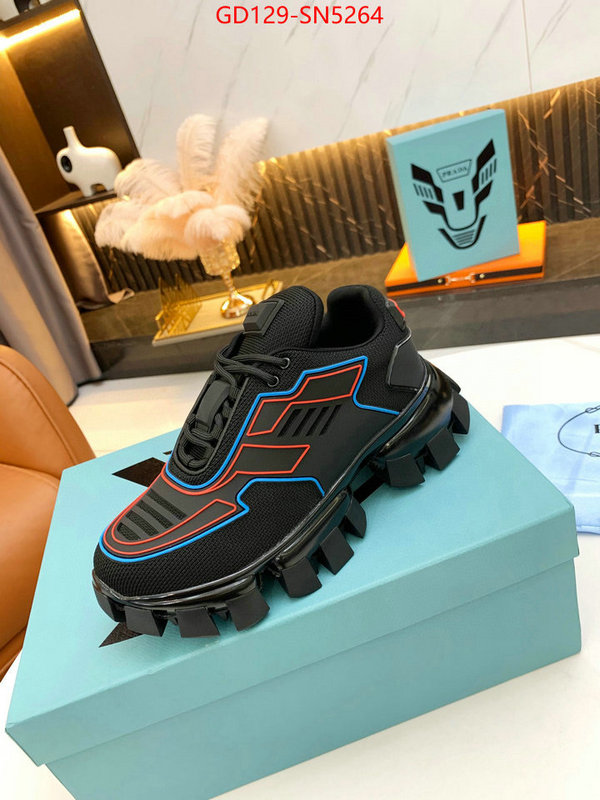 Men shoes-Prada at cheap price ID: SN5264 $: 129USD