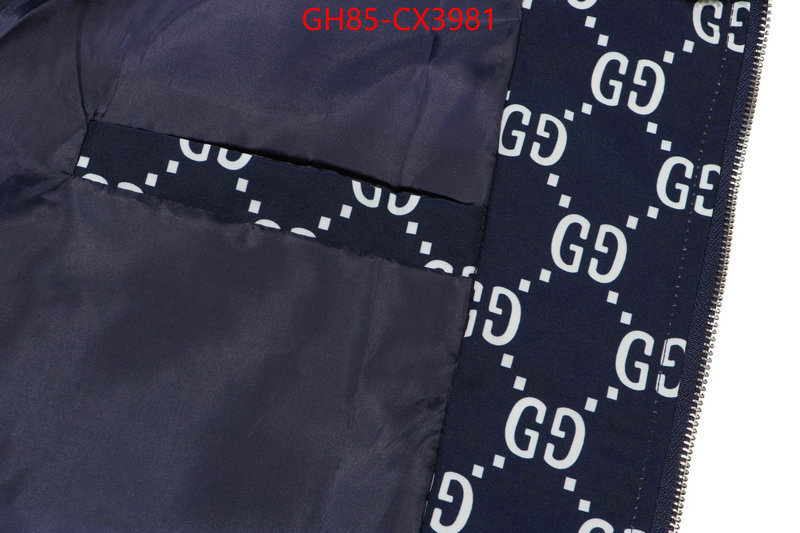 Clothing-Gucci practical and versatile replica designer ID: CX3981 $: 85USD