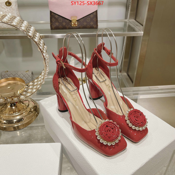 Women Shoes-Dior how to find replica shop ID: SX3667 $: 125USD