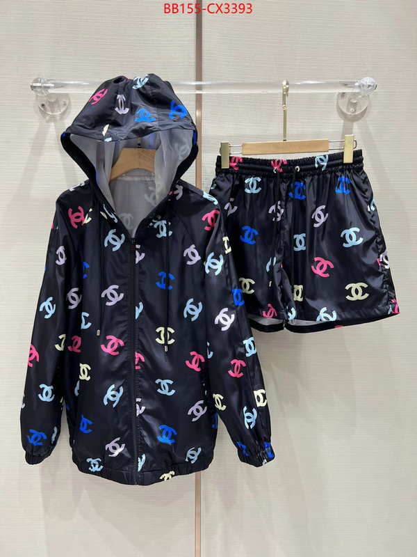 Clothing-Chanel are you looking for ID: CX3393 $: 155USD