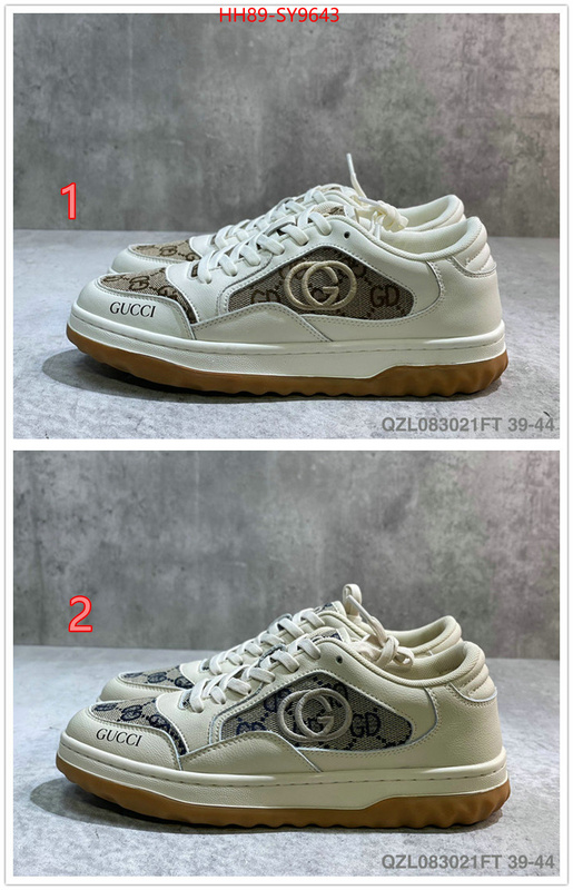 Men Shoes-Gucci counter quality ID: SY9643 $: 89USD