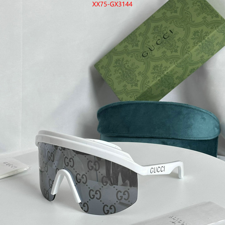 Glasses-Gucci top quality ID: GX3144 $: 75USD