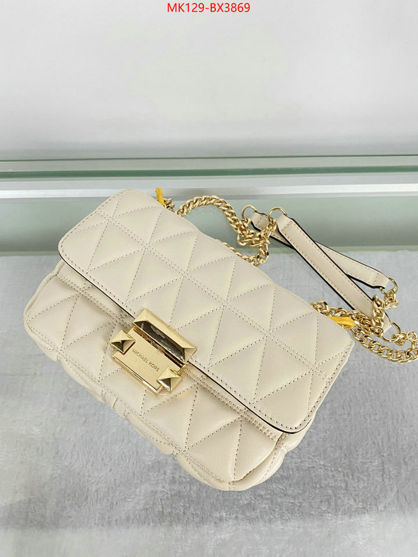 Michael Kors Bags(TOP)-Diagonal- top quality website ID: BX3869 $: 129USD,