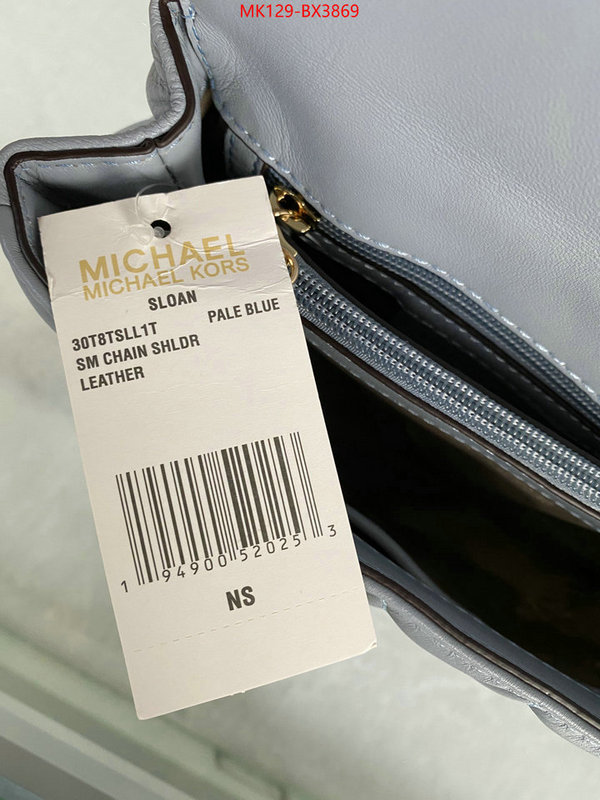 Michael Kors Bags(TOP)-Diagonal- top quality website ID: BX3869 $: 129USD,