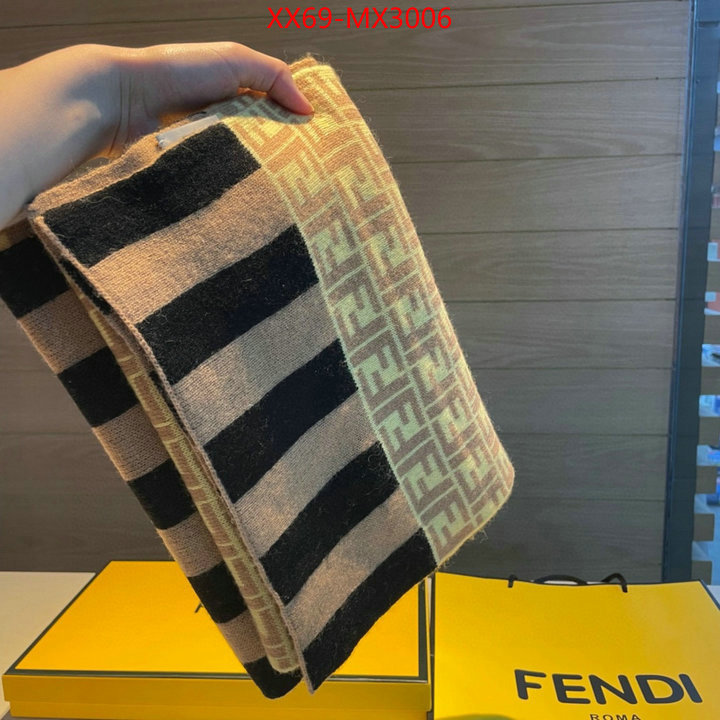 Scarf-Fendi where could you find a great quality designer ID: MX3006 $: 69USD