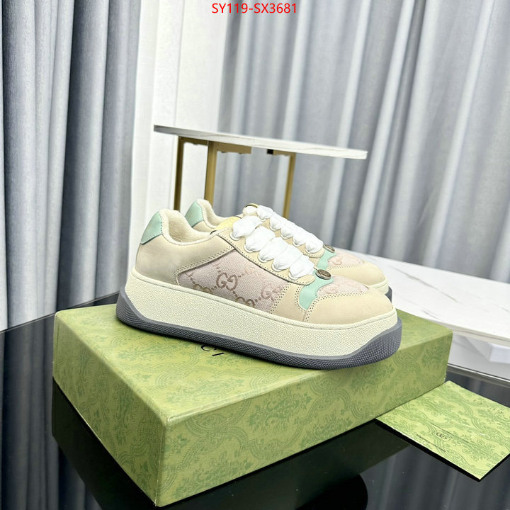 Women Shoes-Gucci aaaaa+ quality replica ID: SX3681 $: 119USD