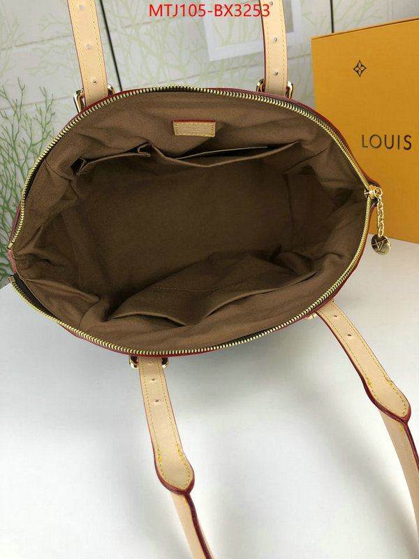 LV Bags(4A)-Handbag Collection- wholesale imitation designer replicas ID: BX3253 $: 105USD