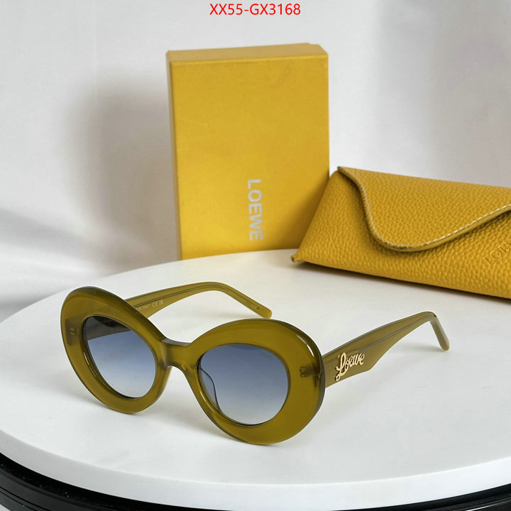 Glasses-Loewe top quality fake ID: GX3168 $: 55USD