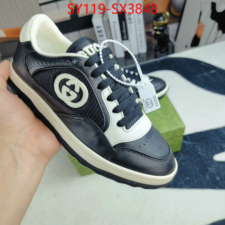 Men Shoes-Gucci best quality replica ID: SX3848 $: 119USD