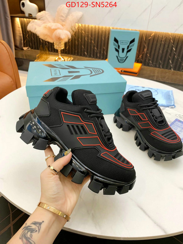 Men shoes-Prada at cheap price ID: SN5264 $: 129USD