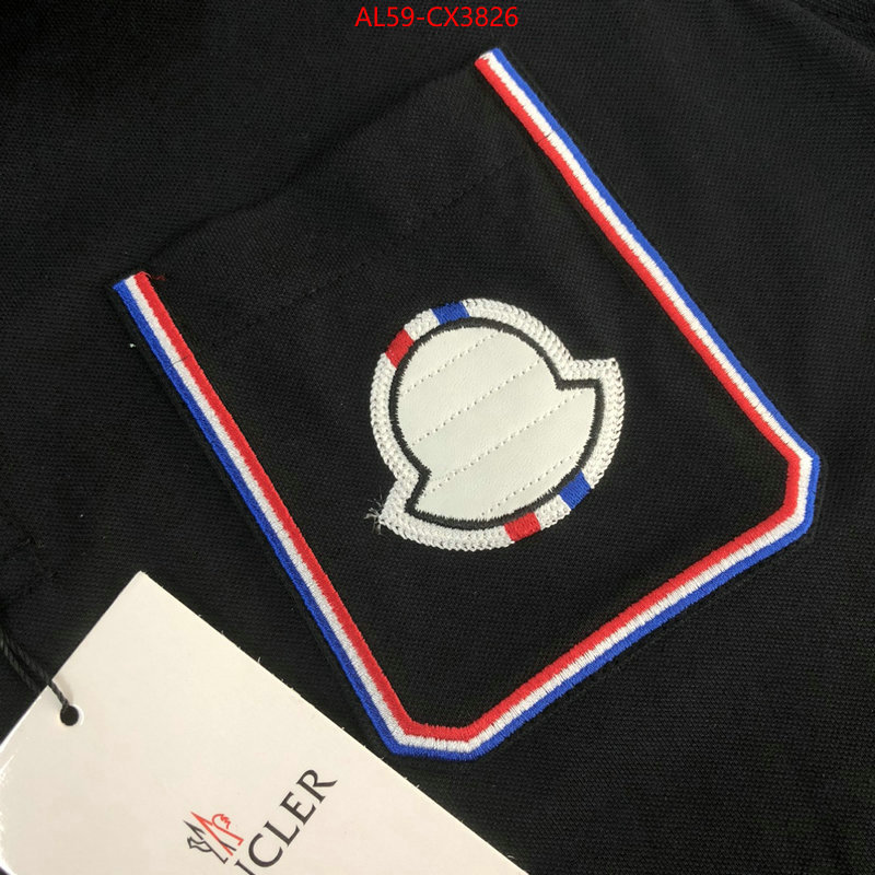 Clothing-Moncler cheap ID: CX3826 $: 59USD