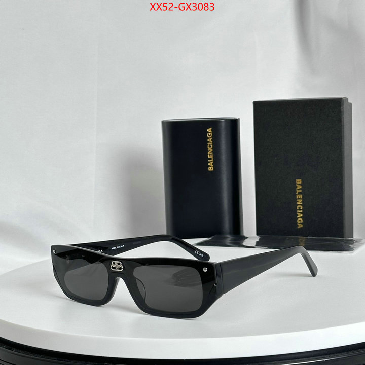 Glasses-Balenciaga luxury cheap replica ID: GX3083 $: 52USD