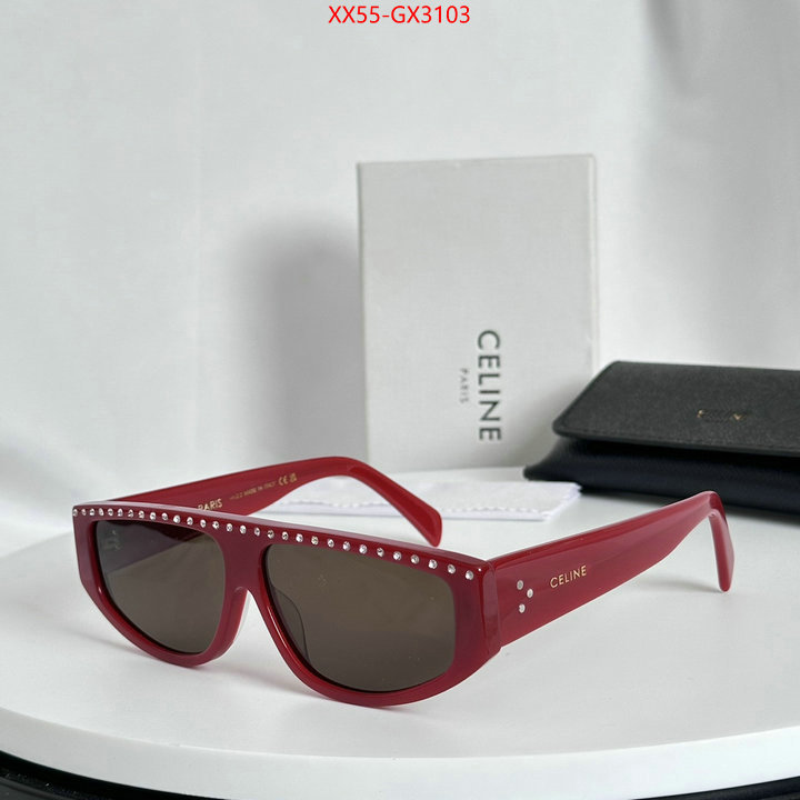 Glasses-CELINE the quality replica ID: GX3103 $: 55USD