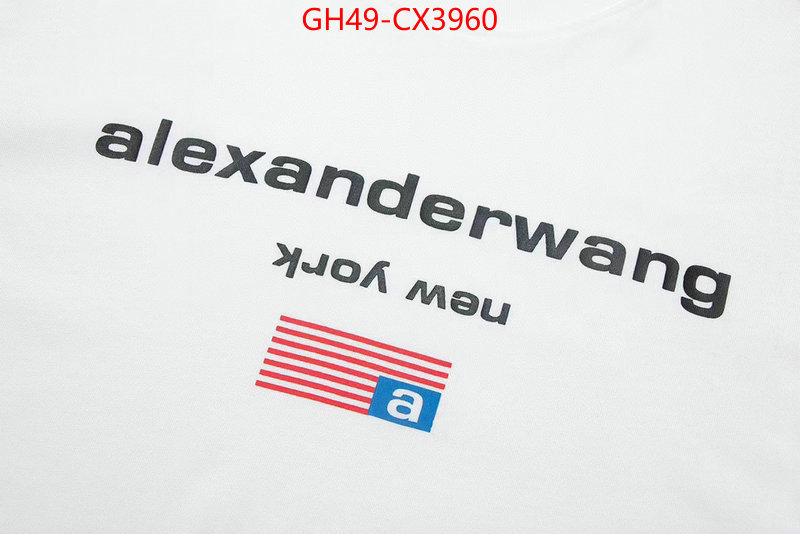 Clothing-Alexander Wang luxury cheap replica ID: CX3960 $: 49USD