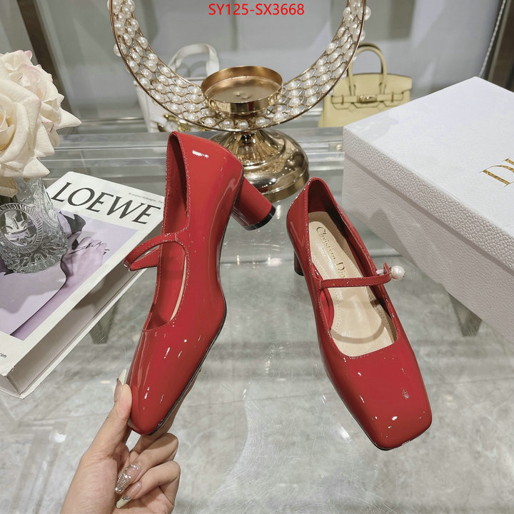 Women Shoes-Dior where can i buy the best quality ID: SX3668 $: 125USD