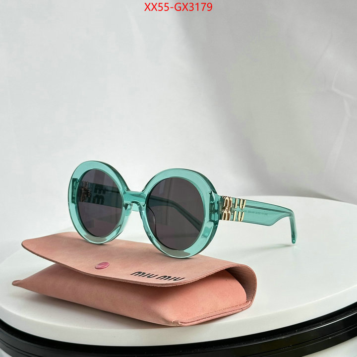 Glasses-Miu Miu best site for replica ID: GX3179 $: 55USD