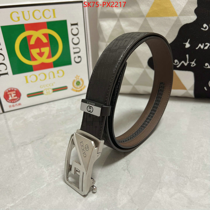 Belts-Gucci designer wholesale replica ID: PX2217 $: 75USD