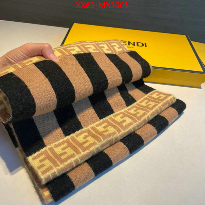 Scarf-Fendi where could you find a great quality designer ID: MX3006 $: 69USD
