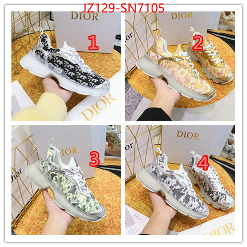 Women Shoes-Dior top 1:1 replica ID: SN7105 $: 129USD