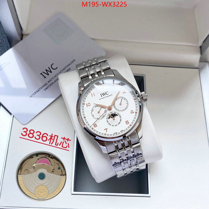 Watch(TOP)-IWC the most popular ID: WX3225 $: 195USD