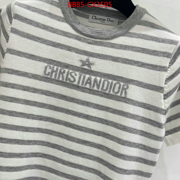 Clothing-Dior knockoff highest quality ID: CX3505 $: 85USD