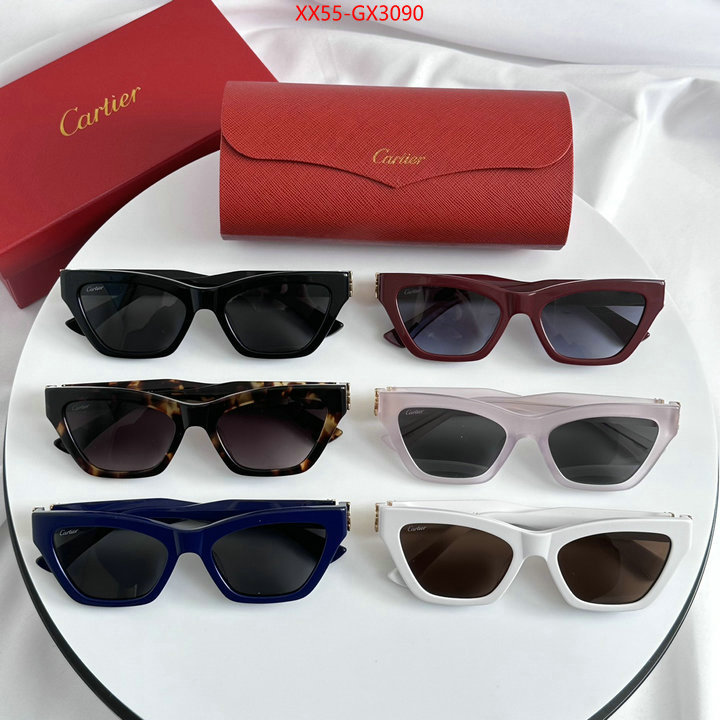 Glasses-Cartier best wholesale replica ID: GX3090 $: 55USD