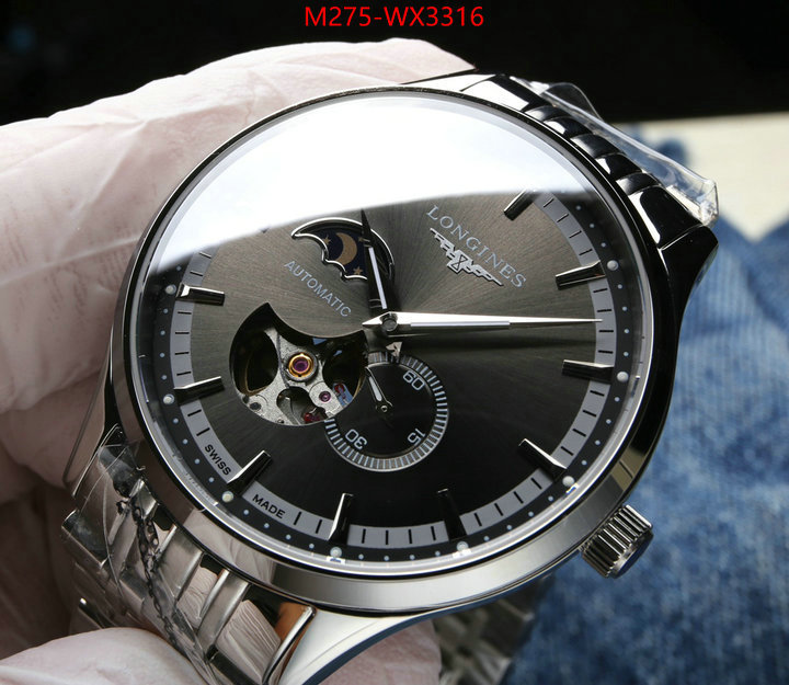 Watch(TOP)-Longines aaaaa+ replica designer ID: WX3316 $: 275USD